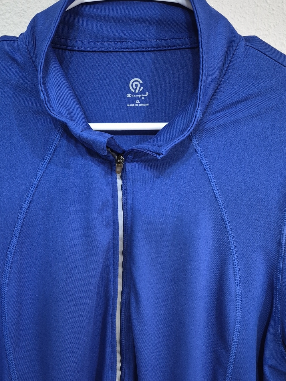 Champion Royal Blue Zip-Up Track Jacket
